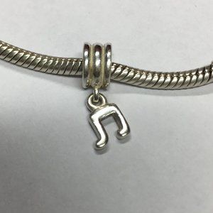 Authentic Pandora Sterling Silver Music Note Dangle Charm No.790183